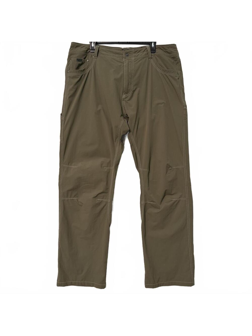 Kuhl Renegade 40X34 Brown Outdoor Hiking Pants Men's Nylon Utility Pant